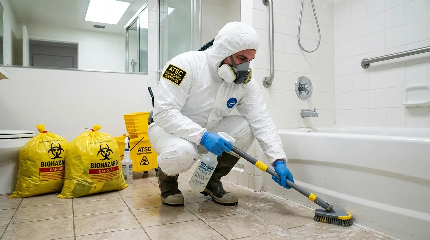 Decontamination equipment deployed for Blood Cleanup in Gilford